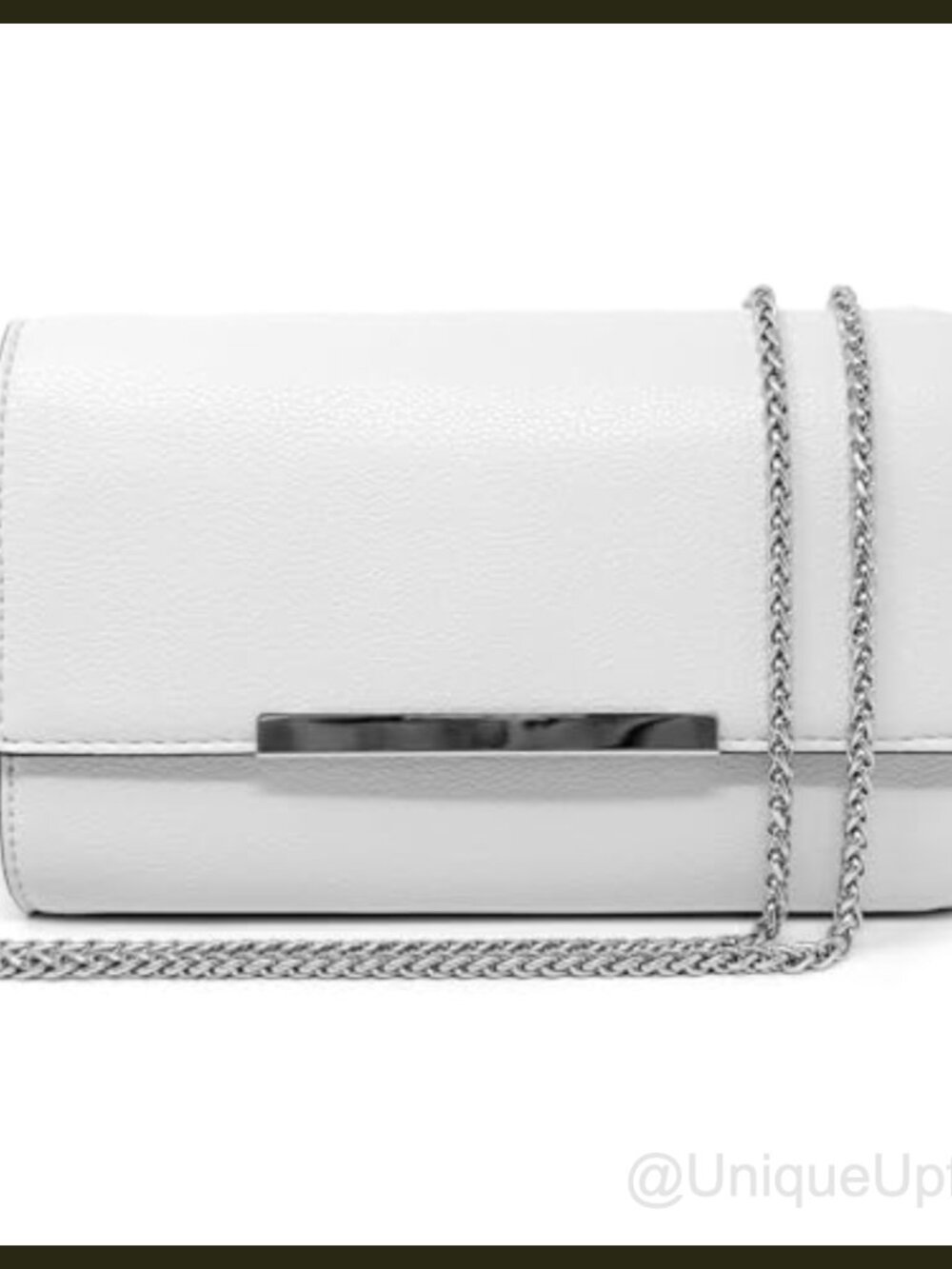 Small Convertible Wristlet Clutch Vegan Leather Crossbody Evening Bag